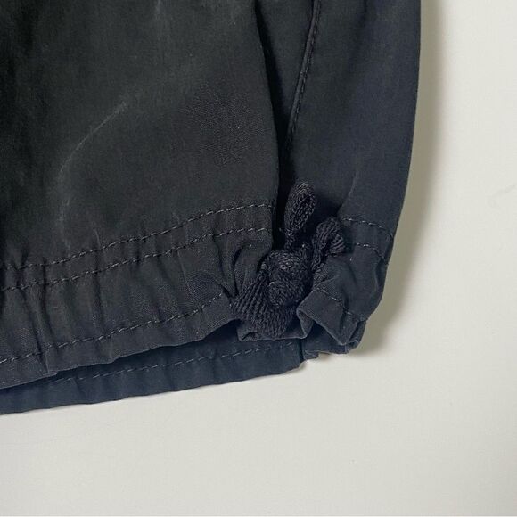 Nike Black Activewear Capri Drawstring Cuffed Cargo Pants Women's Size Medium - Picture 8 of 16